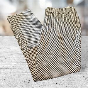 Stylus casual pant size 2 black and white bold print